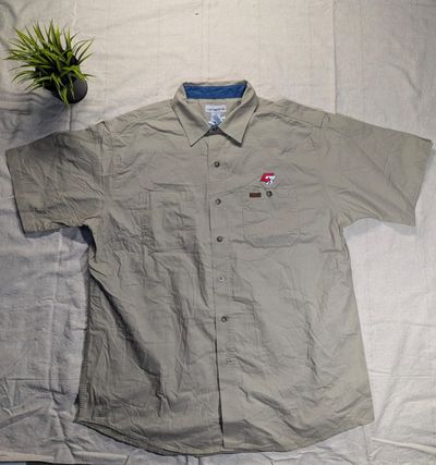 Carhartt Beige Work Shirt Short Sleeve Streetwear 1